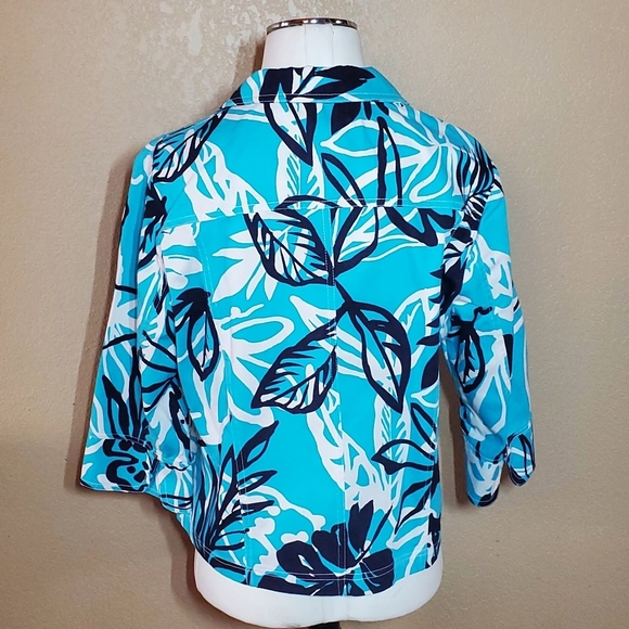 DRAPER'S & DAMON'S  Aqua Jacket - Picture 2 of 4